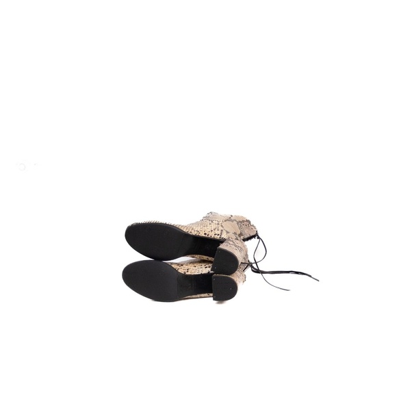 Dorothee Schumacher Snakeskin‎ Print Ankle Boots – Size EU 37.5 / US 7.5 / UK 5